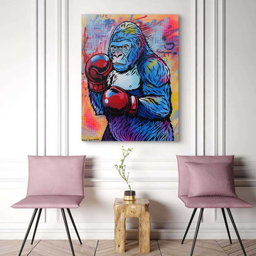 Don’t Mess With a Gorilla (Original Painting)
