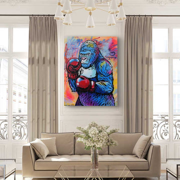 Don’t Mess With a Gorilla (Original Painting)