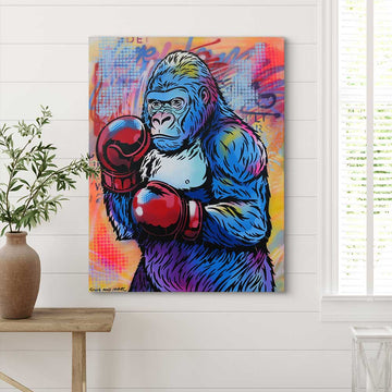 Don’t Mess With a Gorilla (Original Painting)