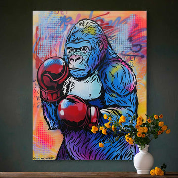 Don’t Mess With a Gorilla (Original Painting)