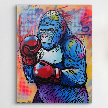 Don’t Mess With a Gorilla (Original Painting)