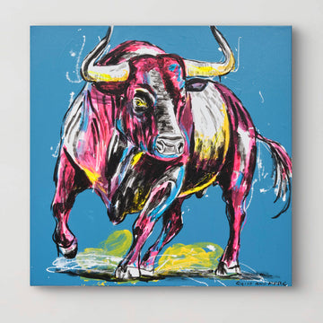 Don't Bull Me (Original Painting)