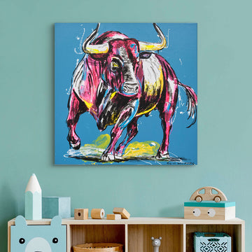 Don't Bull Me (Original Painting)