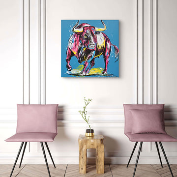 Don't Bull Me (Original Painting)