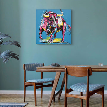 Don't Bull Me (Original Painting)