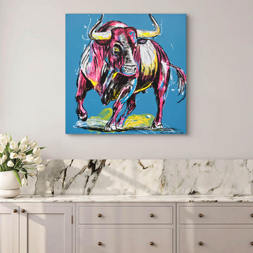 Don't Bull Me (Original Painting)