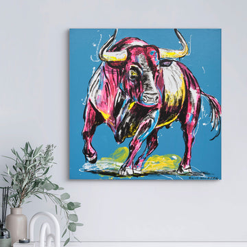 Don't Bull Me (Original Painting)