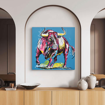 Don't Bull Me (Original Painting)