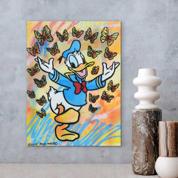 Donald Is Very Happy (Original Painting)