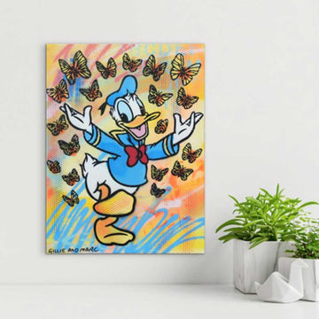Donald Is Very Happy (Original Painting)
