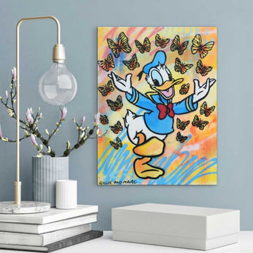 Donald Is Very Happy (Original Painting)
