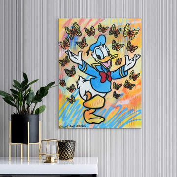 Donald Is Very Happy (Original Painting)