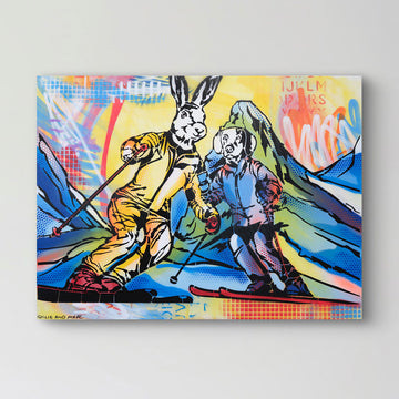 Downhill All The Way (Original Painting)