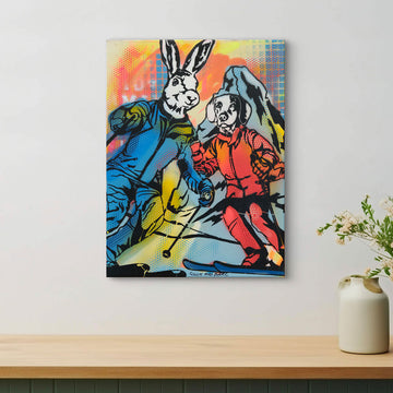 Downhill Lovers (Original Painting)