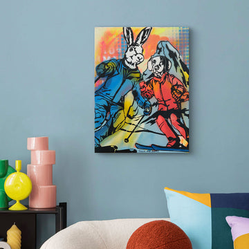 Downhill Lovers (Original Painting)