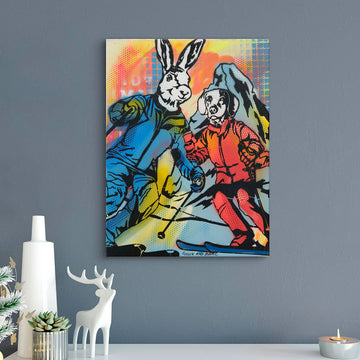 Downhill Lovers (Original Painting)