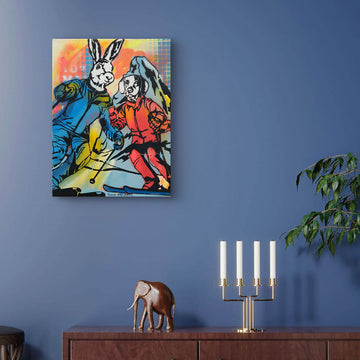 Downhill Lovers (Original Painting)