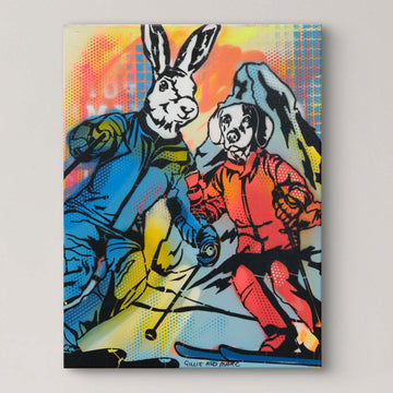 Downhill Lovers (Original Painting)