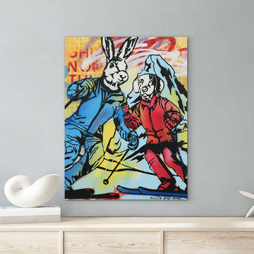 Downhill Lovers (Original Painting)