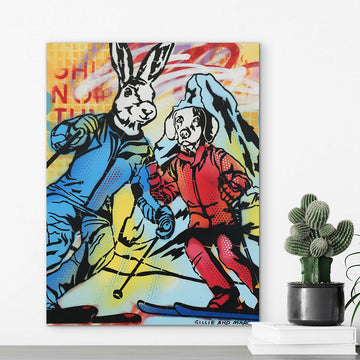 Downhill Lovers (Original Painting)