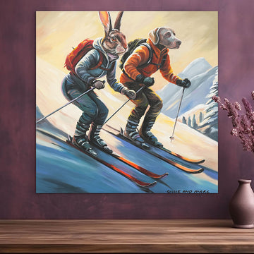 Downhill Lovers (Original Painting)