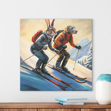 Downhill Lovers (Original Painting)