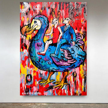 Dreamy Dodo Days (Original Painting)