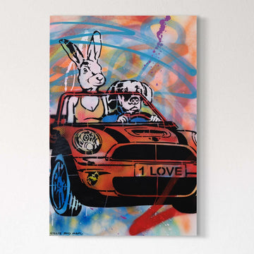 Drive Me Baby (Original Painting)