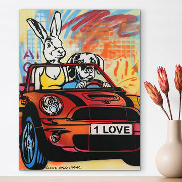 Drive Me Crazy (Original Painting)