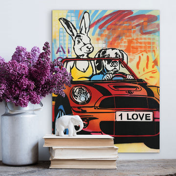 Drive Me Crazy (Original Painting)