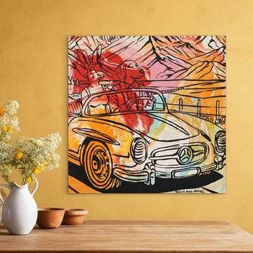 Drive Today and Don’t Stop (Original Painting)