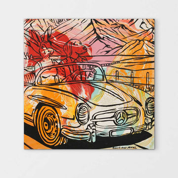 Drive Today and Don’t Stop (Original Painting)