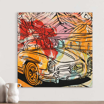 Drive Today and Don’t Stop (Original Painting)