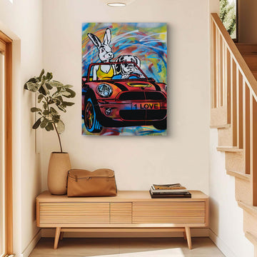 Drive Me to Love Land (Original Painting)