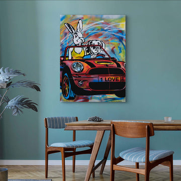 Drive Me to Love Land (Original Painting)