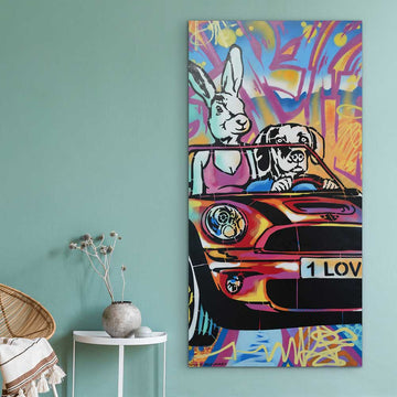 Drive the Way You Like (Original Painting)