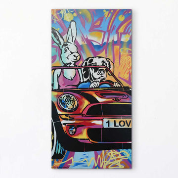 Drive the Way You Like (Original Painting)