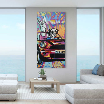 Drive the Way You Like (Original Painting)