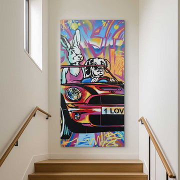 Drive the Way You Like (Original Painting)