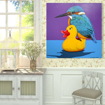 Ducky Love (Original Painting)