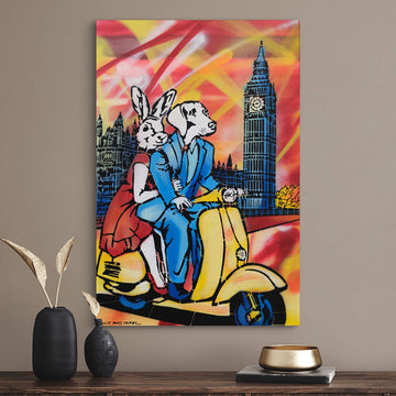 Europe Romance (Original Painting)