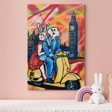 Europe Romance (Original Painting)