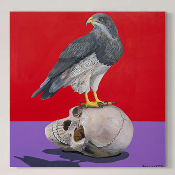Eagle and Skull (Original Painting)