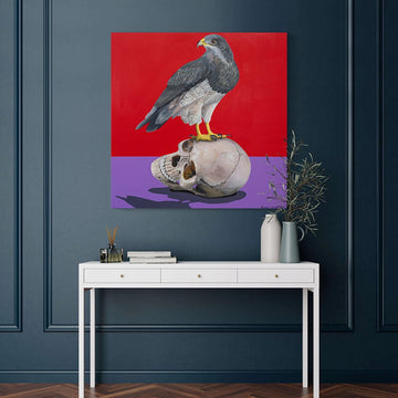 Eagle and Skull (Original Painting)