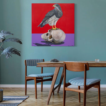 Eagle and Skull (Original Painting)