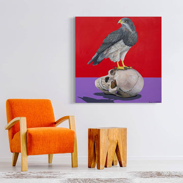 Eagle and Skull (Original Painting)