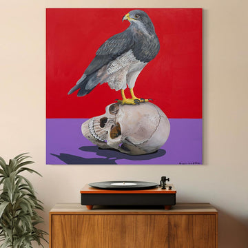 Eagle and Skull (Original Painting)