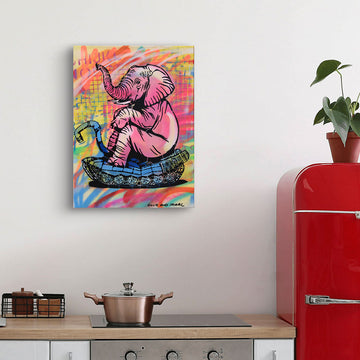 Elephant Crush (Original Painting)