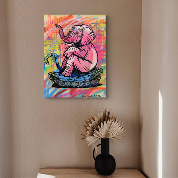 Elephant Crush (Original Painting)