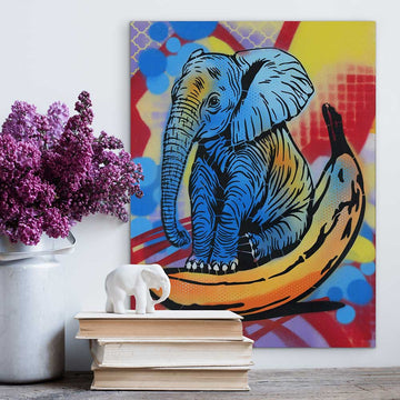 Elephant Fun (Original Painting)